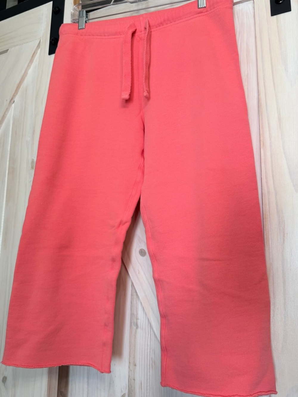 NWT Frank and Eileen M Catherine Triple Terry Coral color pant.